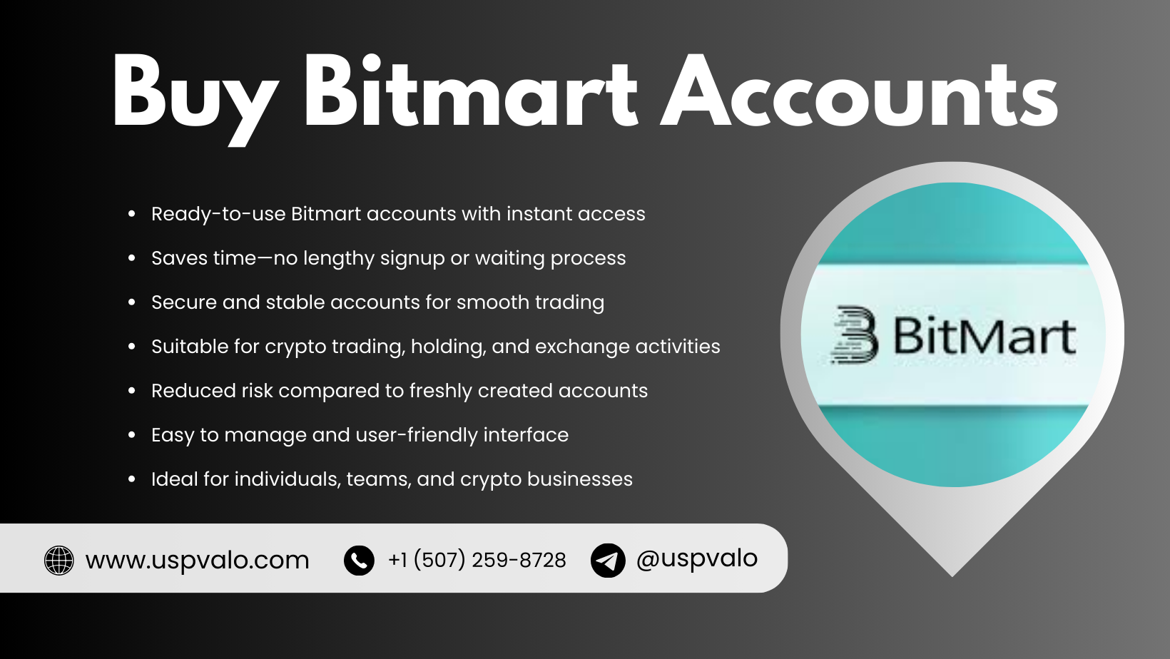 Buy Verified Bitmart Accounts