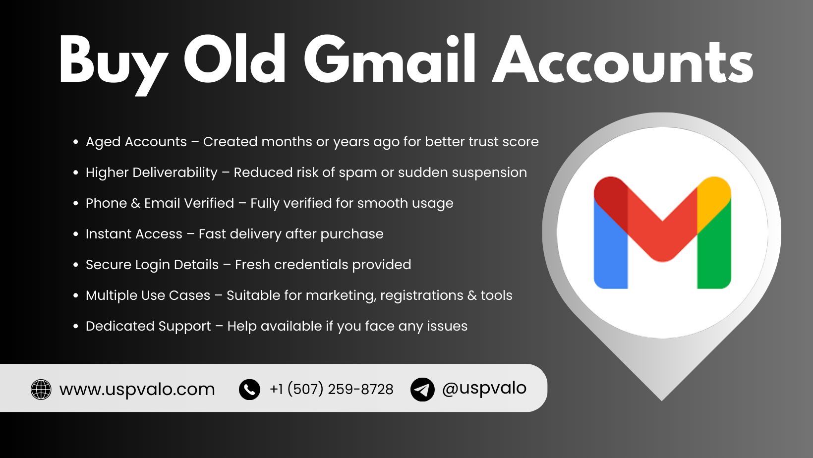 Buy Old Gmail Accounts