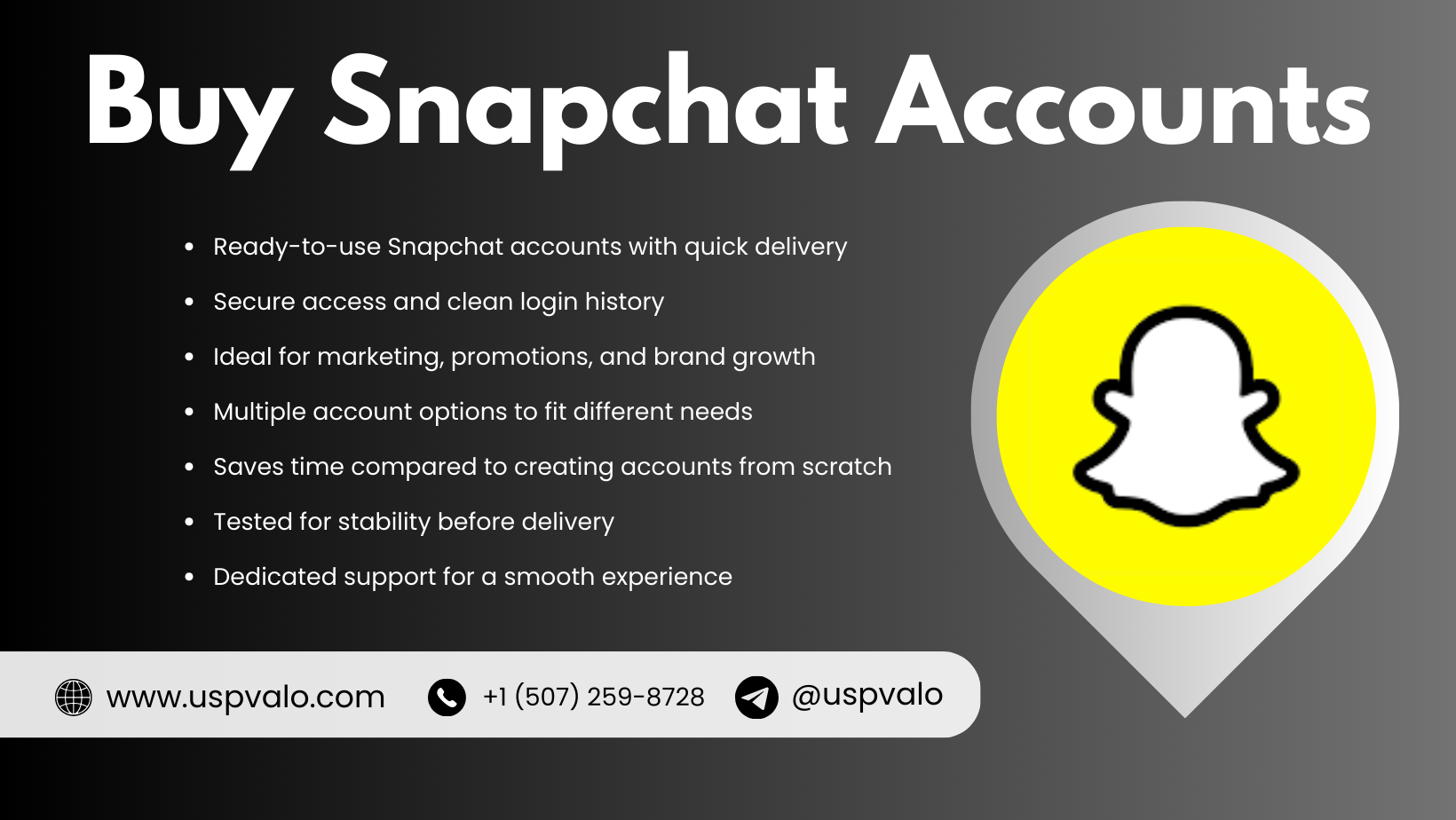Buy Snapchat Accounts