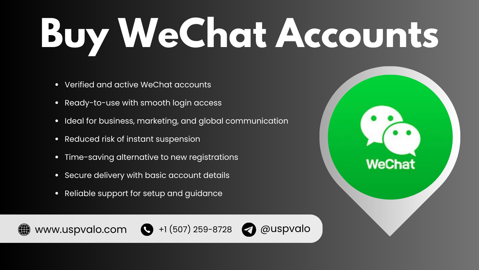 Buy WeChat Accounts